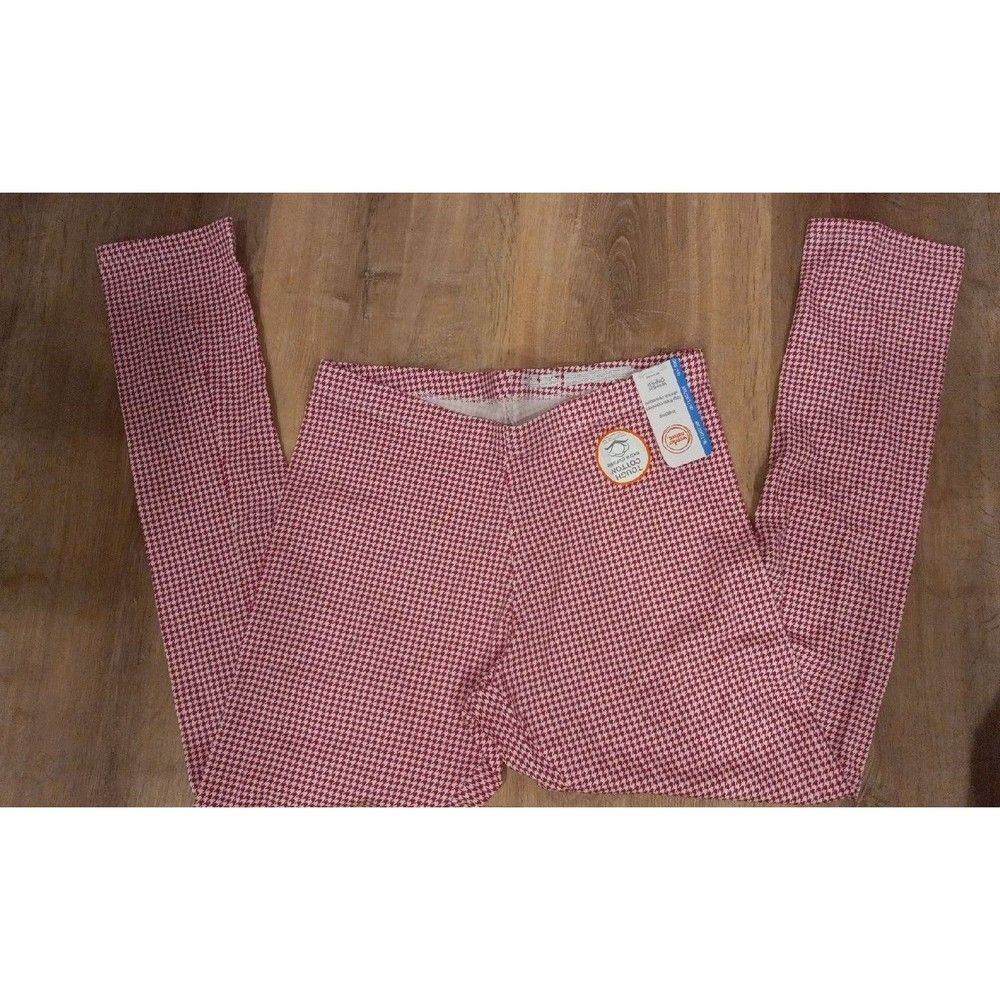 New  tights red white checker Chevron pattern 2xxl age‎ 18